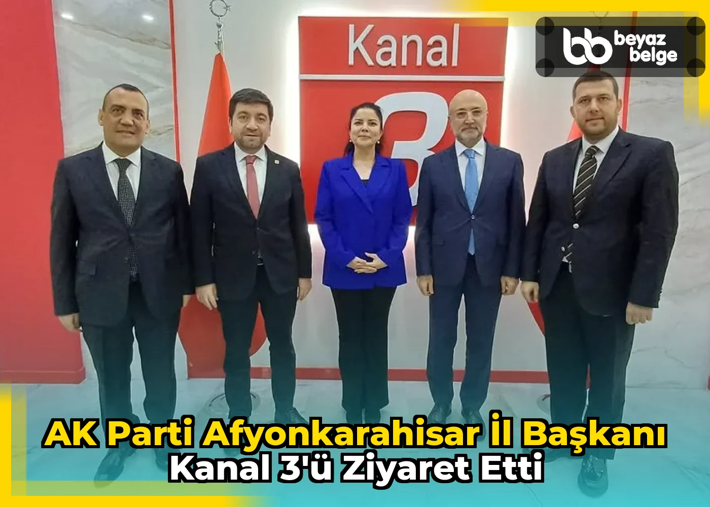AK Parti Afyonkarahisar İl Başkanı Kanal 3'ü Ziyaret Etti