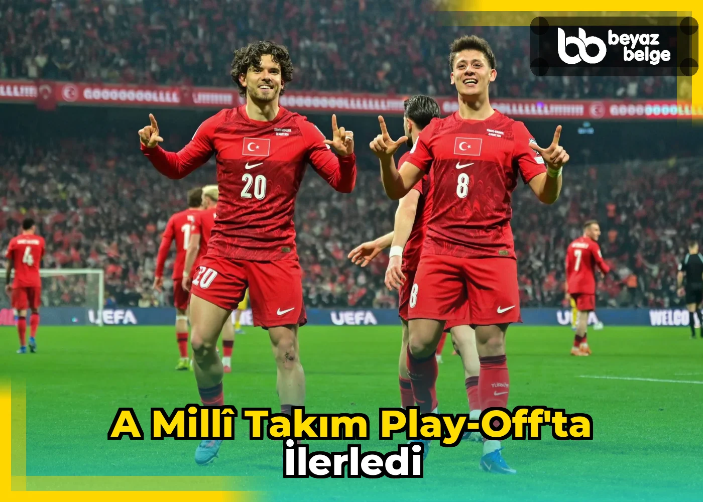 A Millî Takım Play-off'ta İlerledi
