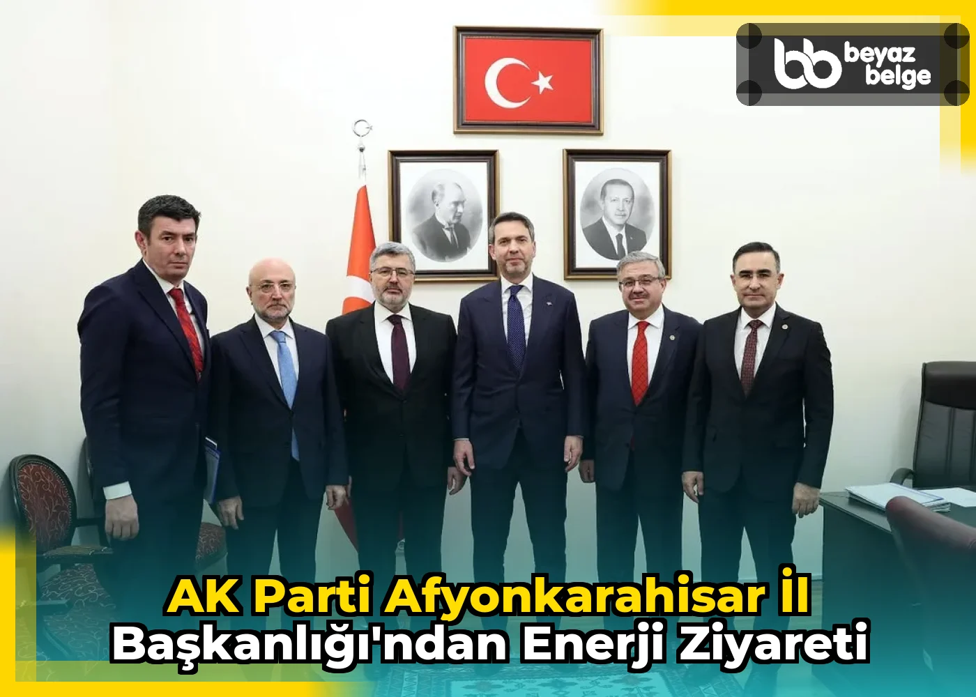 AK Parti Afyonkarahisar İl Başkanlığı'ndan Enerji Ziyareti