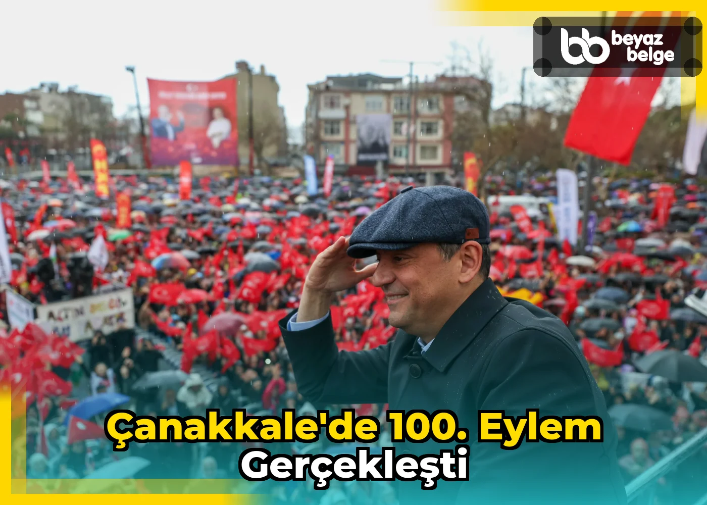 Çanakkale'de 100. Eylem Gerçekleşti