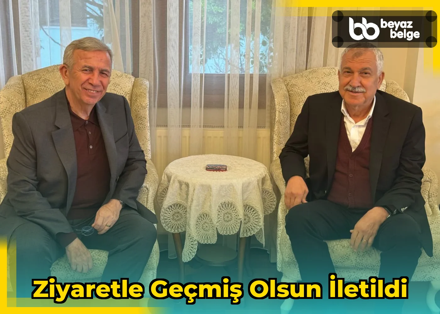 Ziyaretle Geçmiş Olsun İletildi