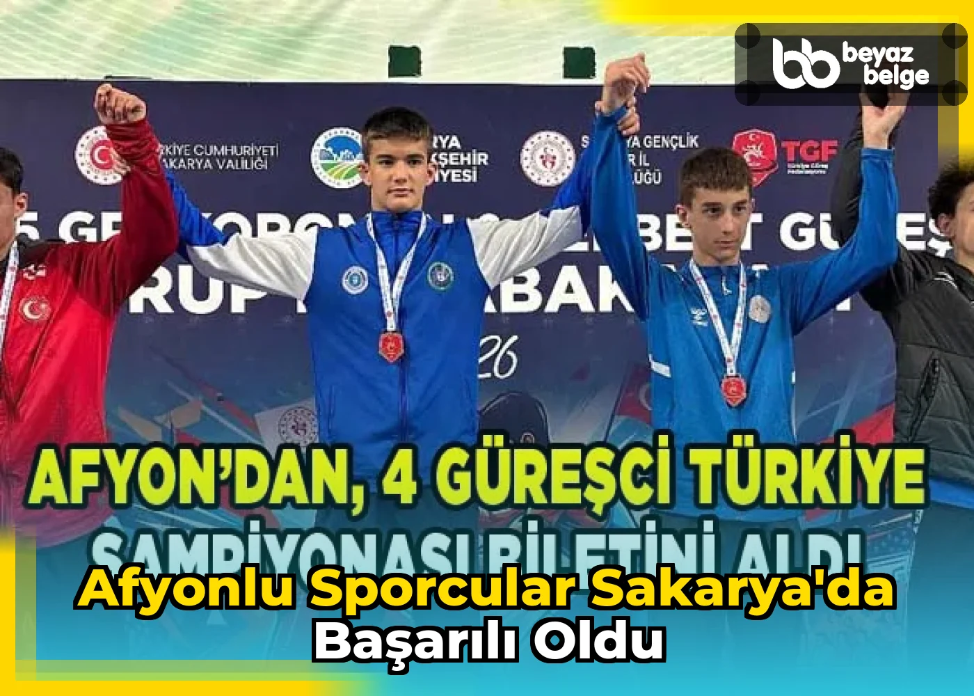 Afyonlu Sporcular Sakarya'da Başarılı Oldu