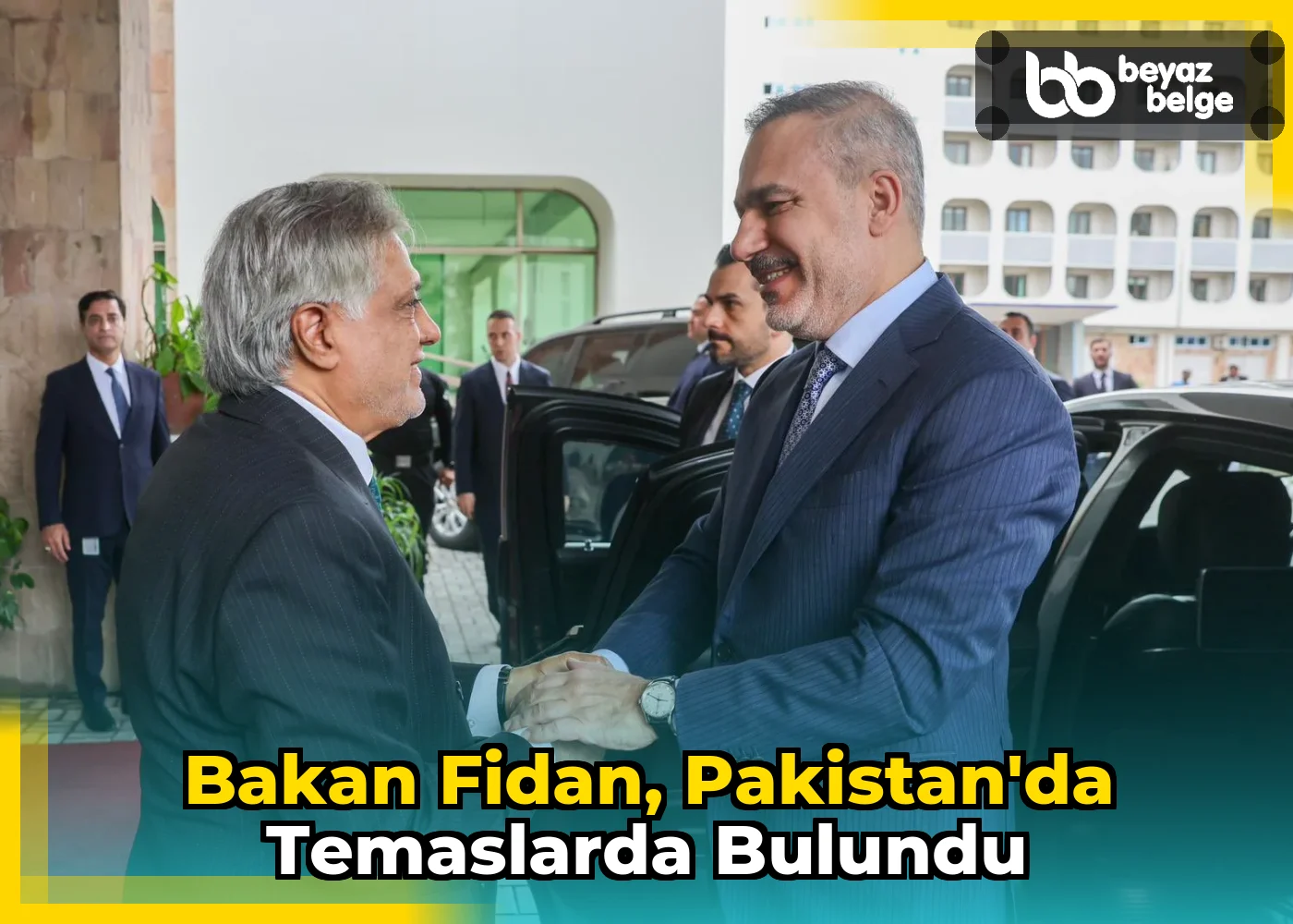 Bakan Fidan, Pakistan'da Temaslarda Bulundu