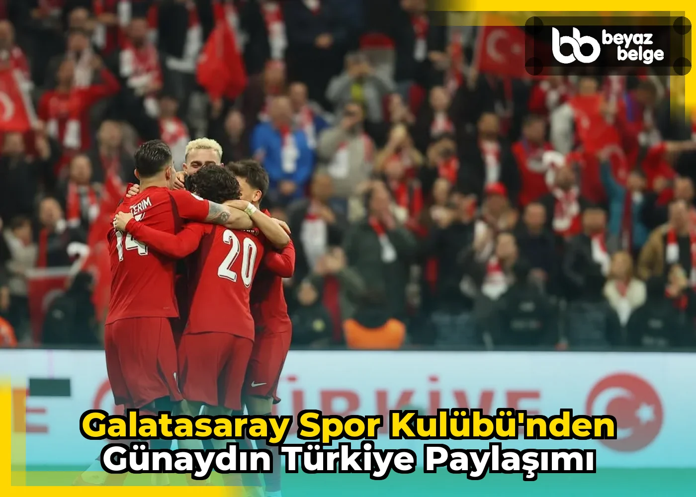 Galatasaray Spor Kulübü'nden Günaydın Türkiye Paylaşımı