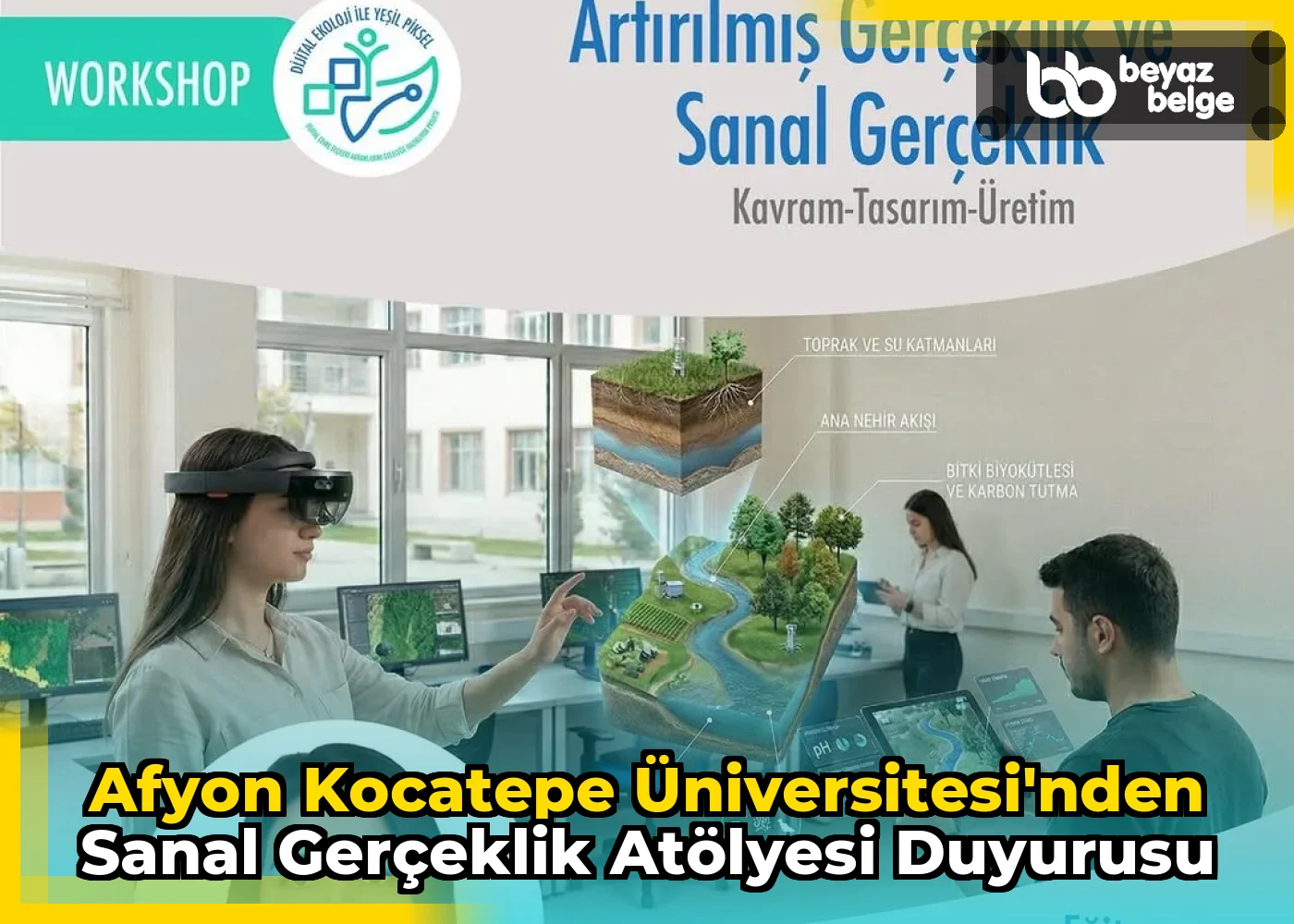 Afyon Kocatepe Üniversitesi'nden Sanal Gerçeklik Atölyesi Duyurusu