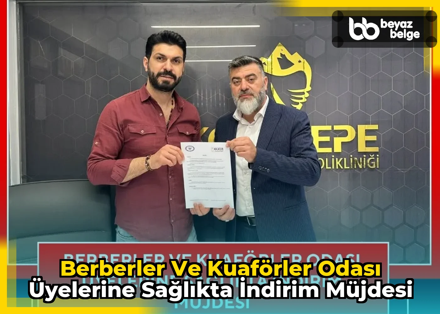 Berberler ve Kuaförler Odası Üyelerine Sağlıkta İndirim Müjdesi