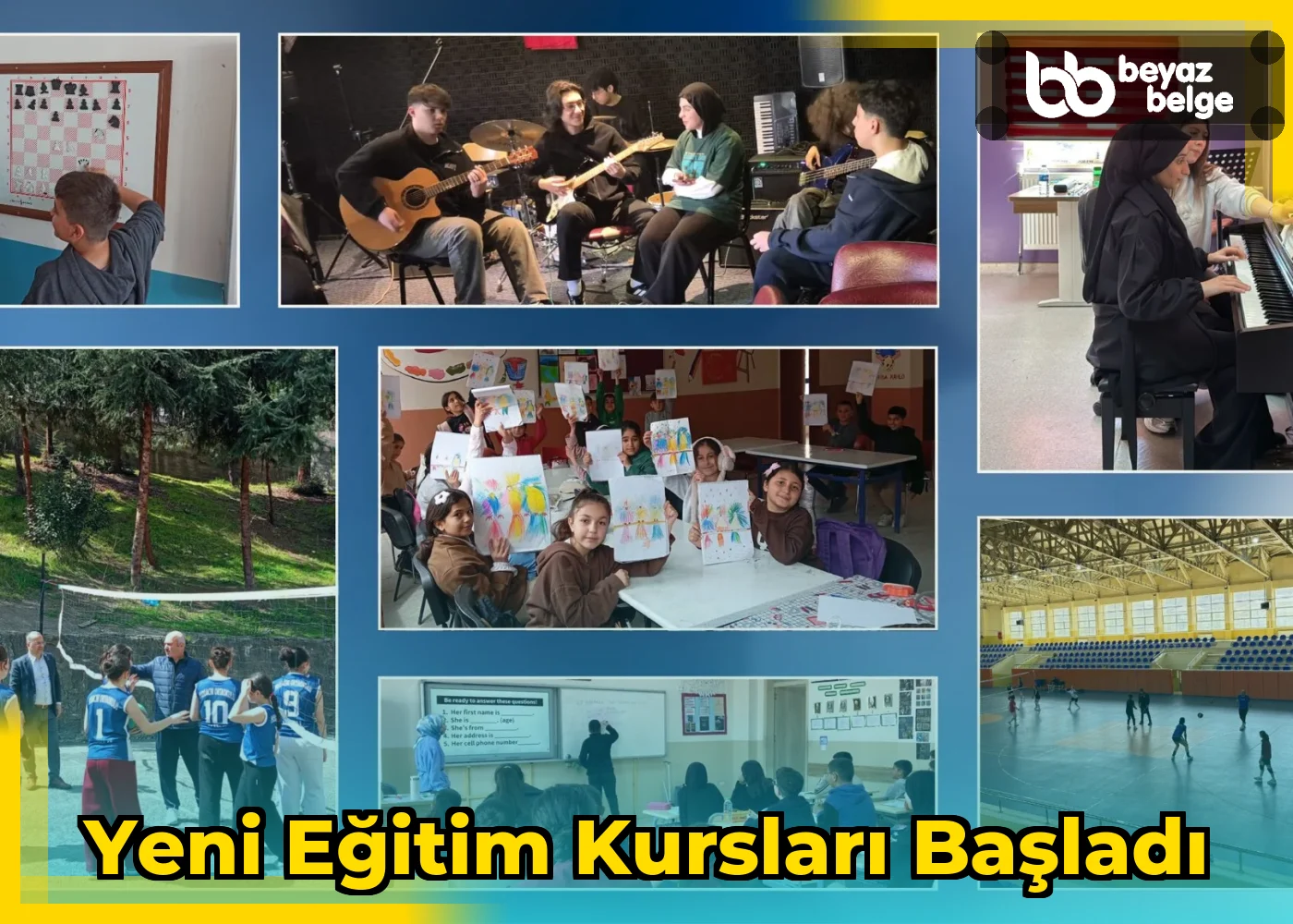 Yeni Eğitim Kursları Başladı