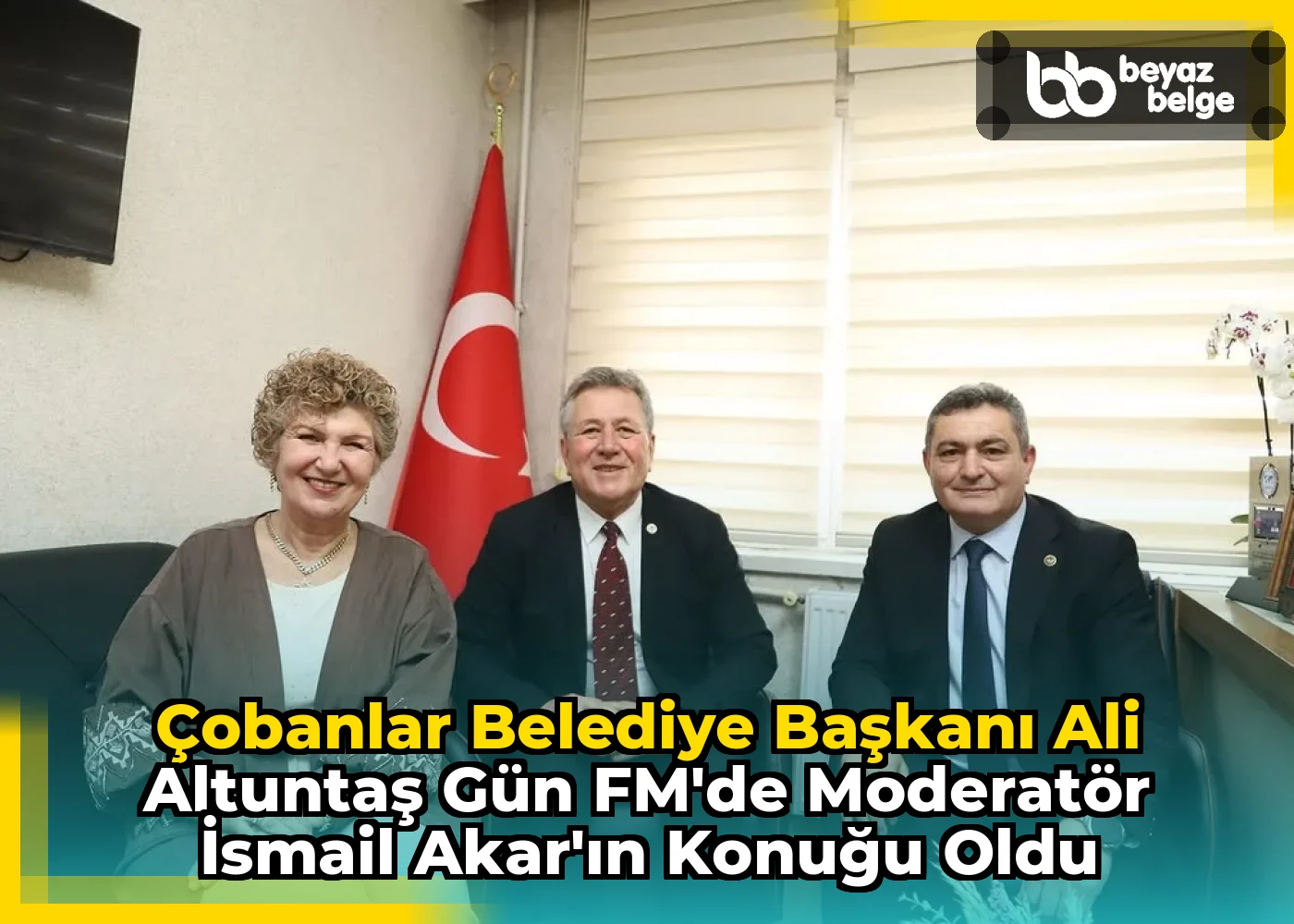 Çobanlar Belediye Başkanı Ali Altuntaş Gün FM'de Moderatör İsmail Akar'ın Konuğu Oldu