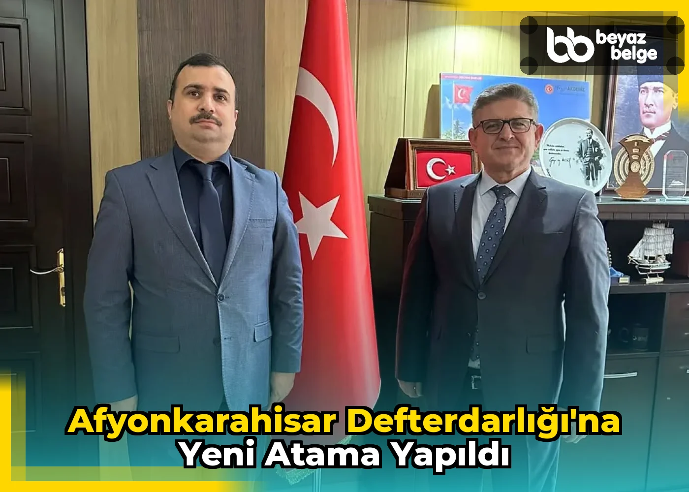 Afyonkarahisar Defterdarlığı'na Yeni Atama Yapıldı