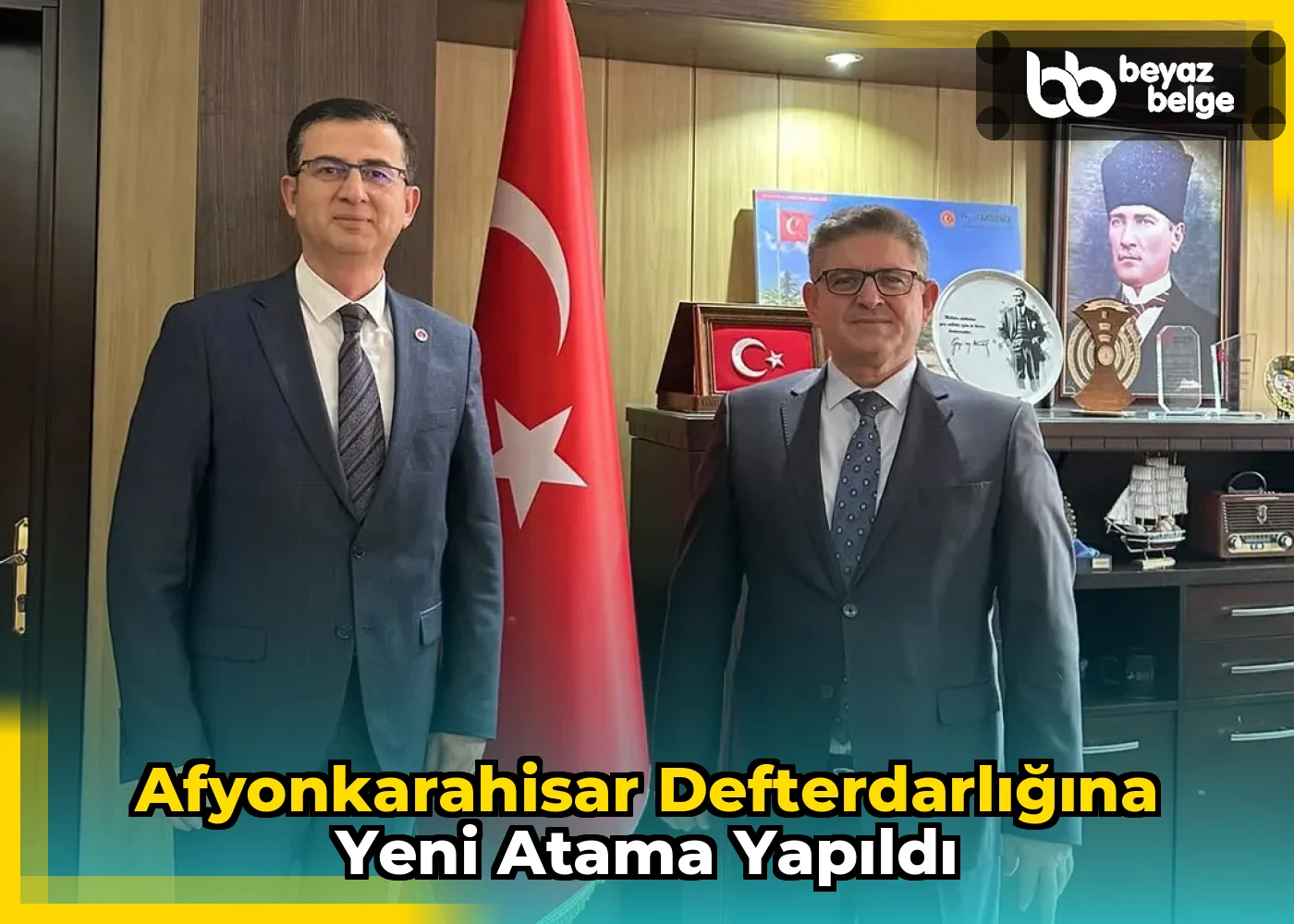 Afyonkarahisar Defterdarlığına Yeni Atama Yapıldı