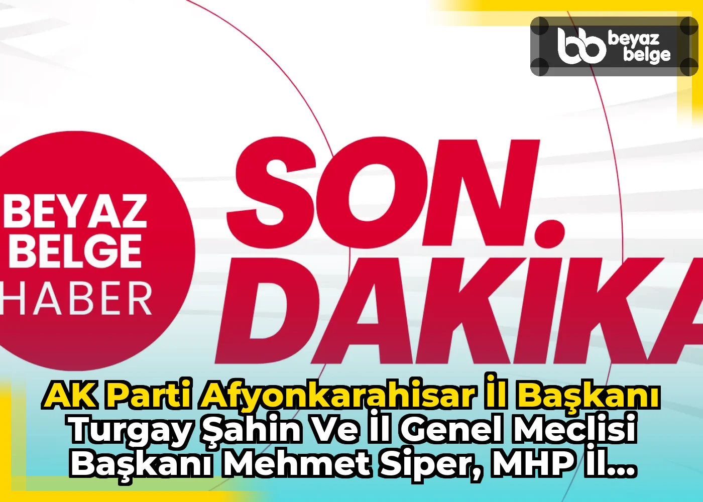 AK Parti Afyonkarahisar İl Başkanı Turgay Şahin ve İl Genel Meclisi Başkanı Mehmet Siper, MHP İl Başkanı Ahmet Kahveci'yi Ziyaret Etti