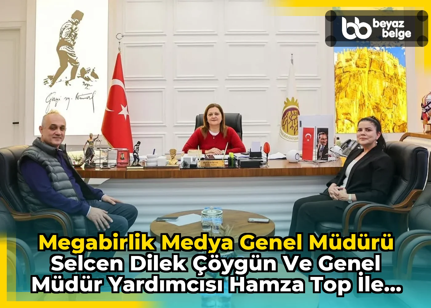 Megabirlik Medya Genel Müdürü Selcen Dilek Çöygün ve Genel Müdür Yardımcısı Hamza Top ile Görüştük