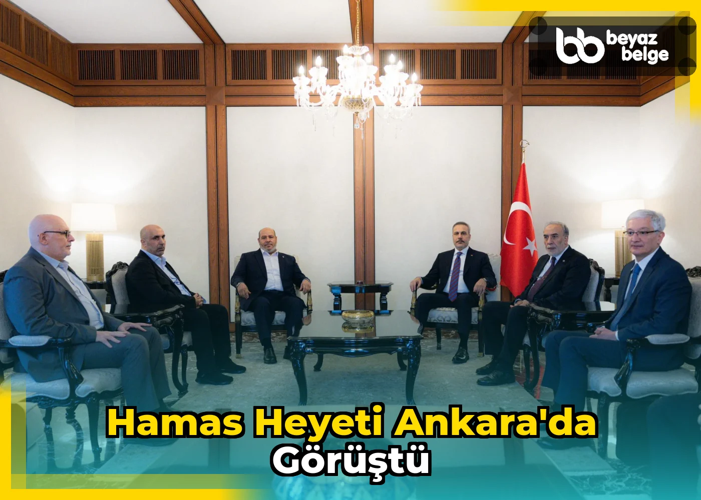 Hamas Heyeti Ankara'da Görüştü