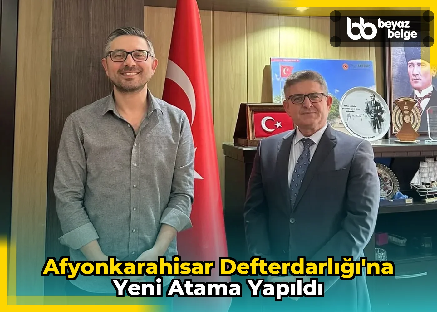 Afyonkarahisar Defterdarlığı'na Yeni Atama Yapıldı