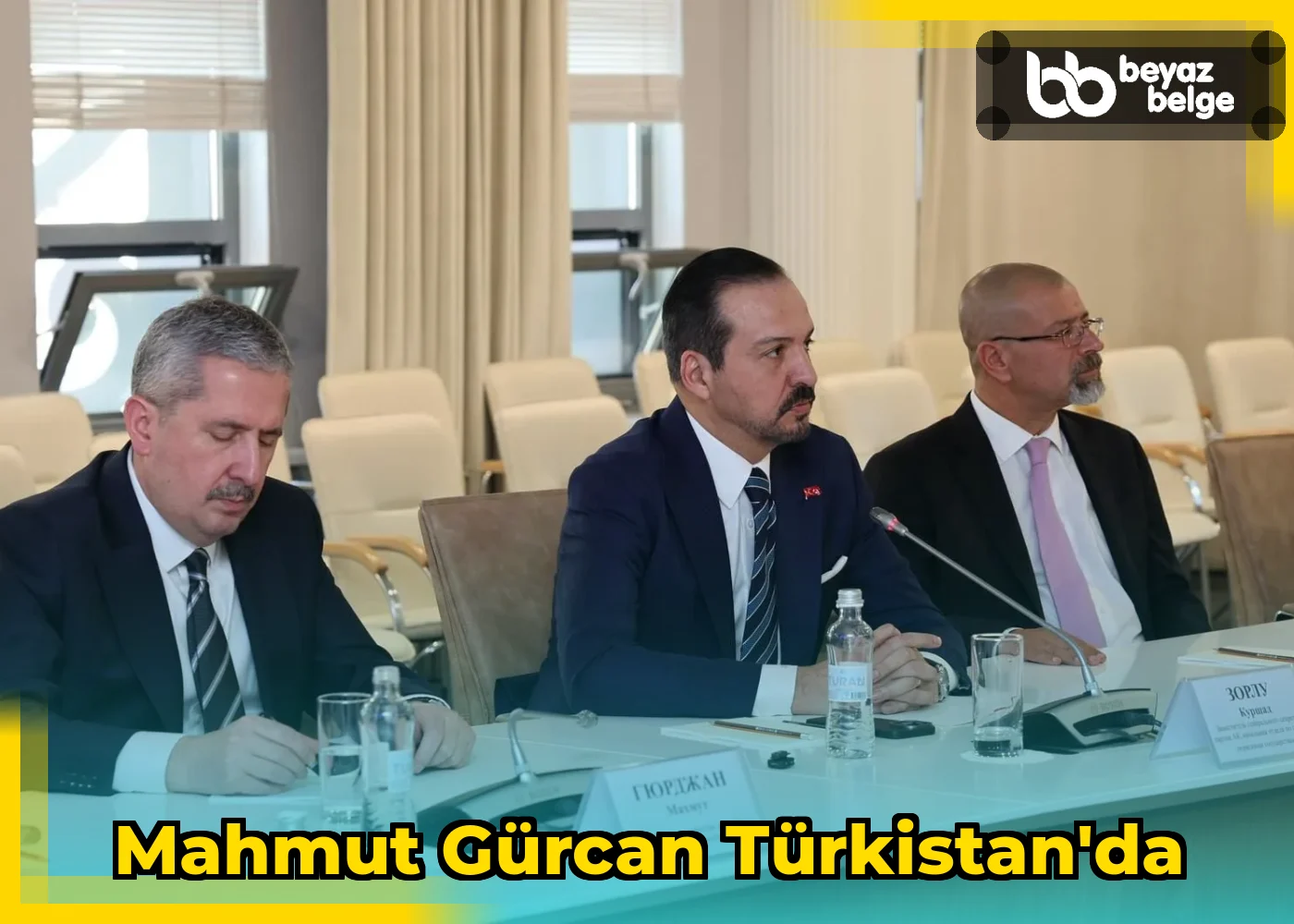 Mahmut Gürcan Türkistan'da