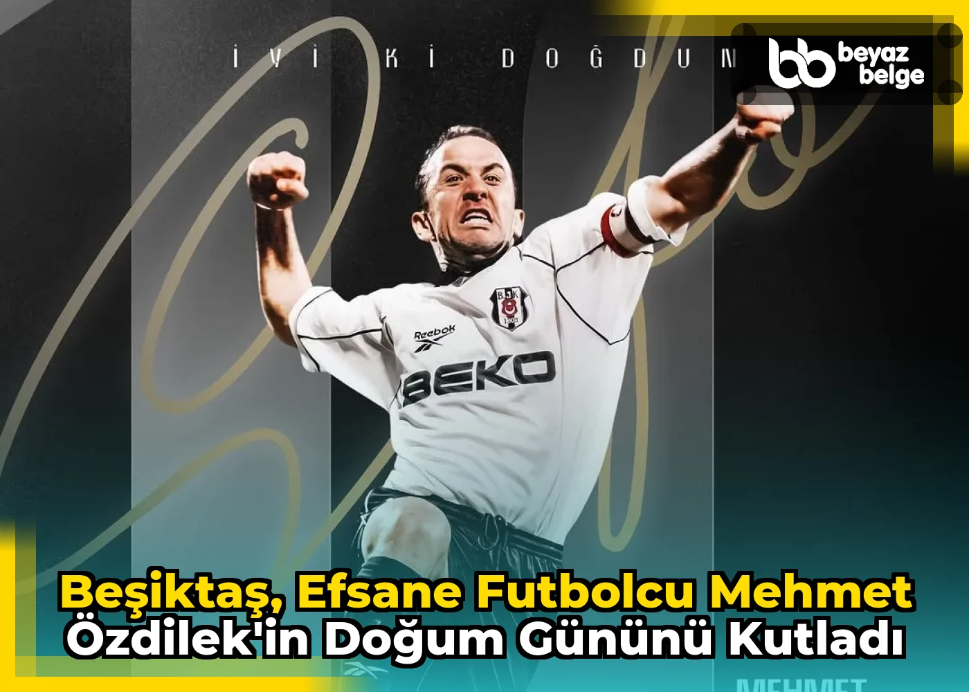 Beşiktaş, Efsane Futbolcu Mehmet Özdilek'in Doğum Gününü Kutladı