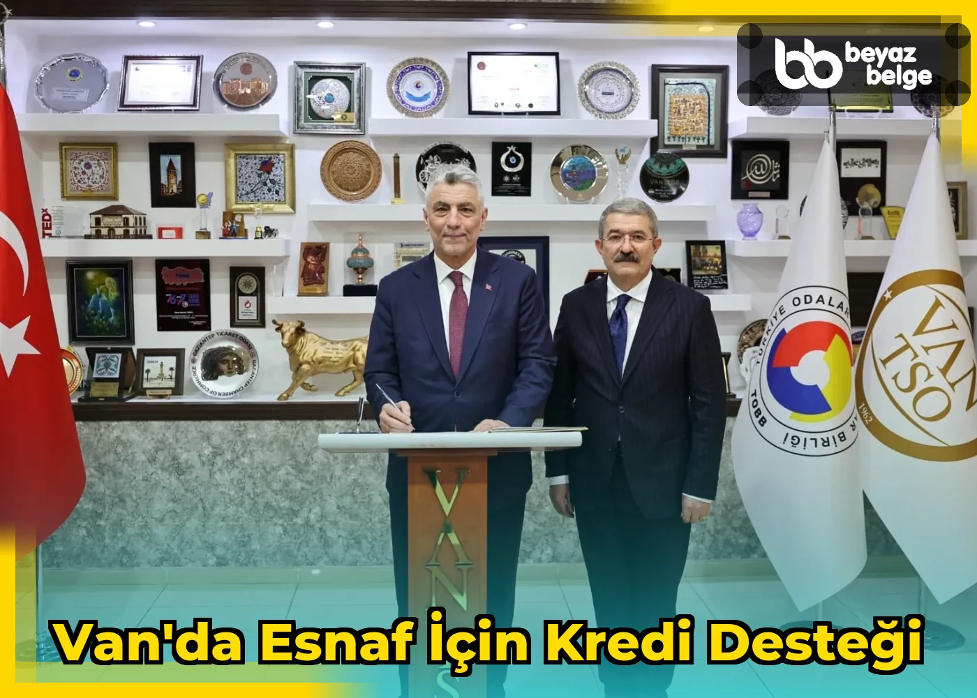 Van'da Esnaf İçin Kredi Desteği