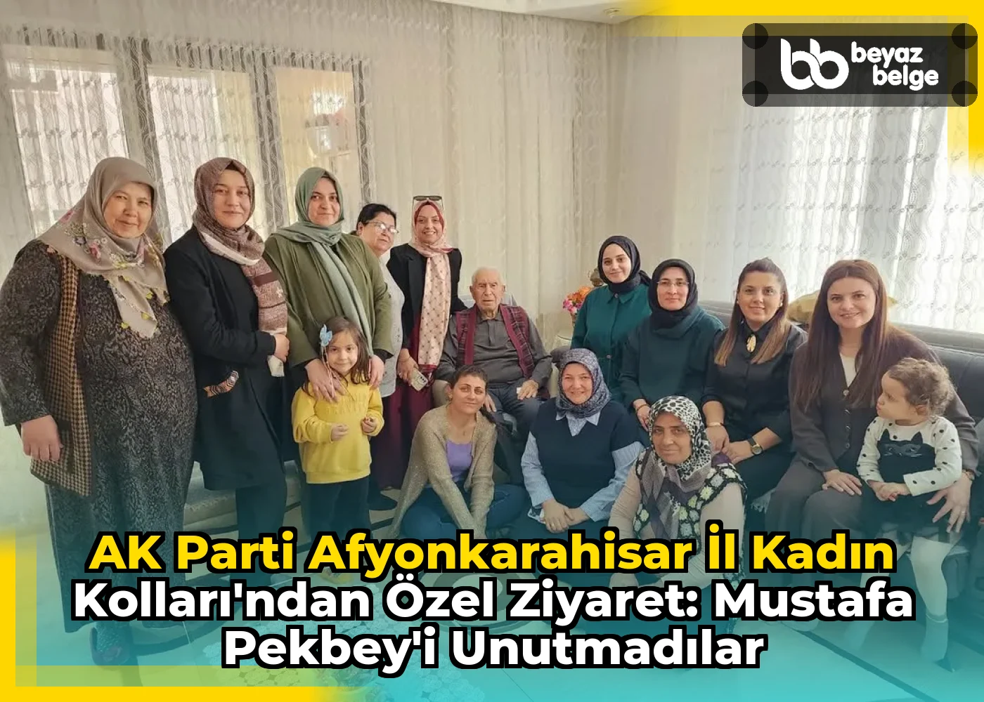 AK Parti Afyonkarahisar İl Kadın Kolları'ndan Özel Ziyaret: Mustafa Pekbey'i Unutmadılar