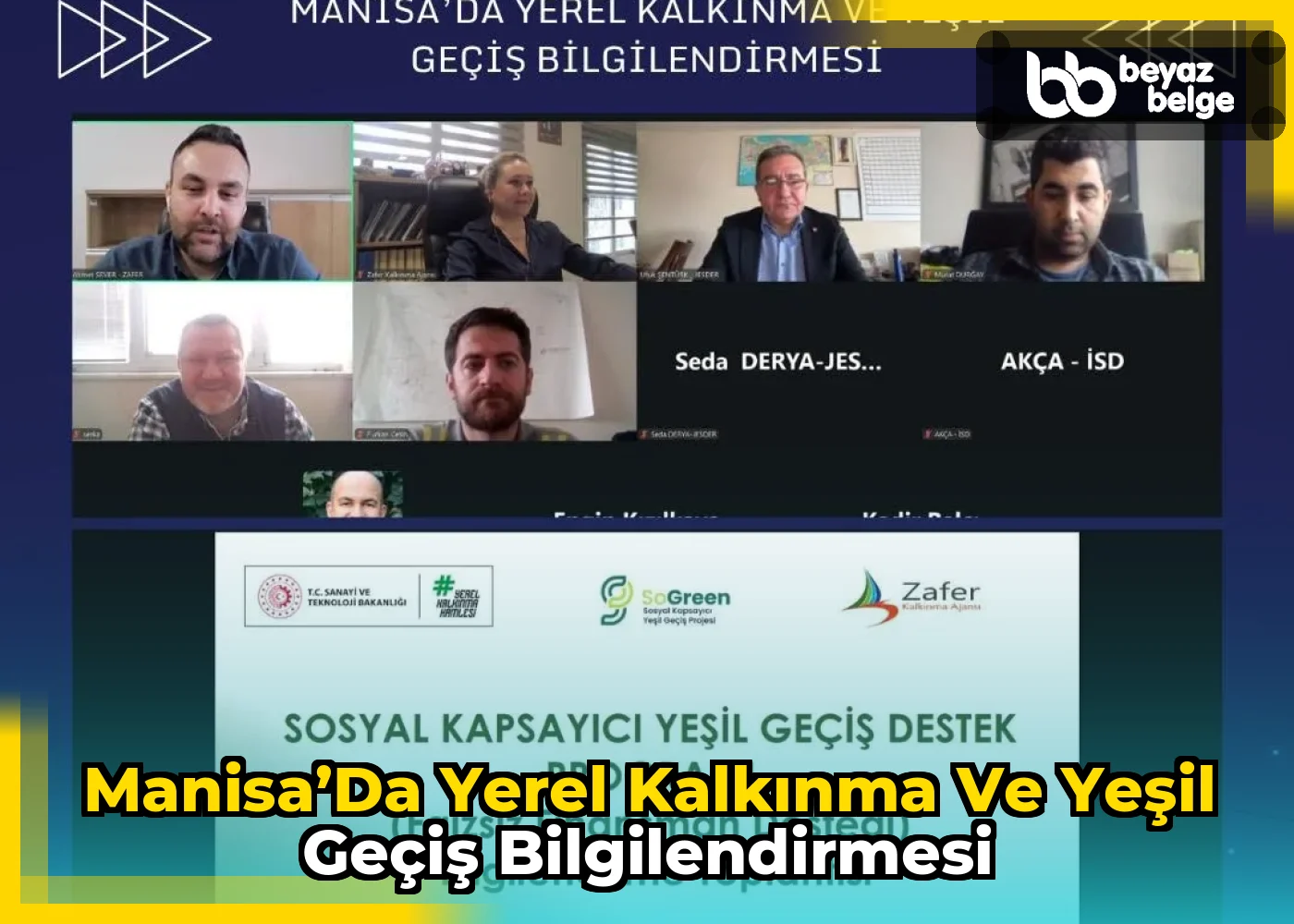 Manisa’da Yerel Kalkınma ve Yeşil Geçiş Bilgilendirmesi
