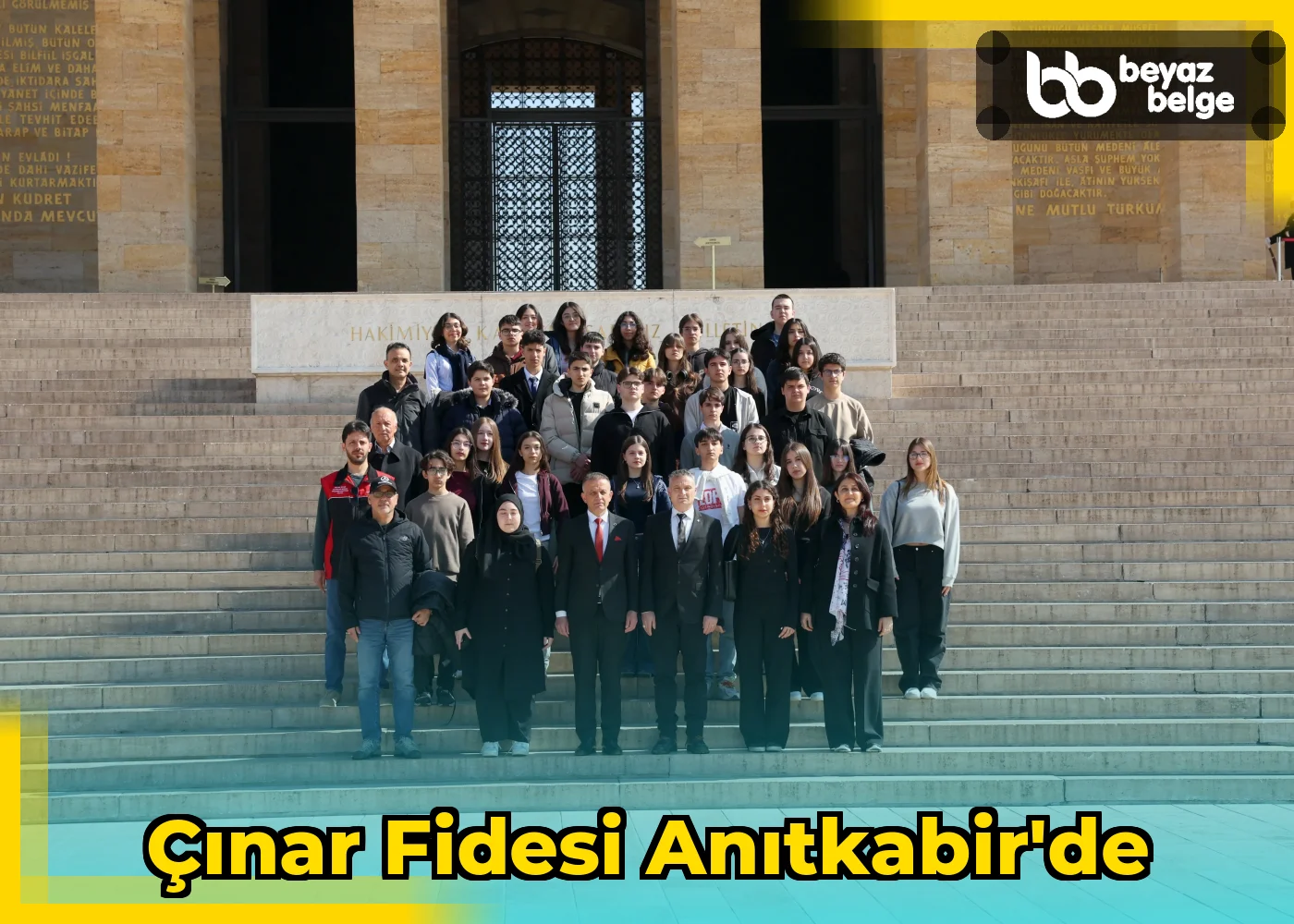 Çınar Fidesi Anıtkabir'de
