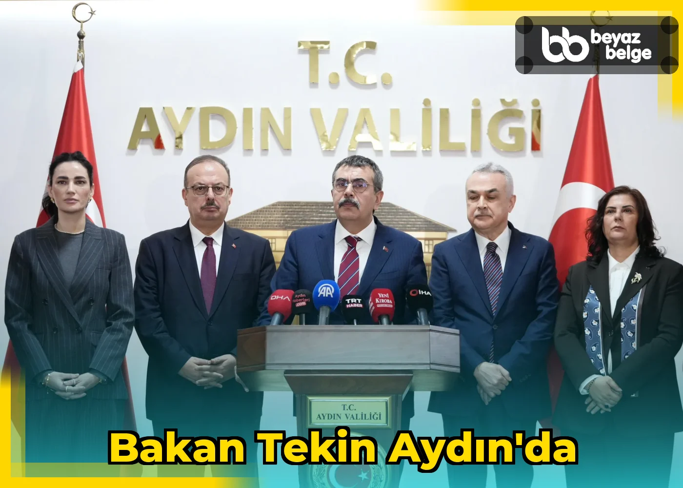 Bakan Tekin Aydın'da