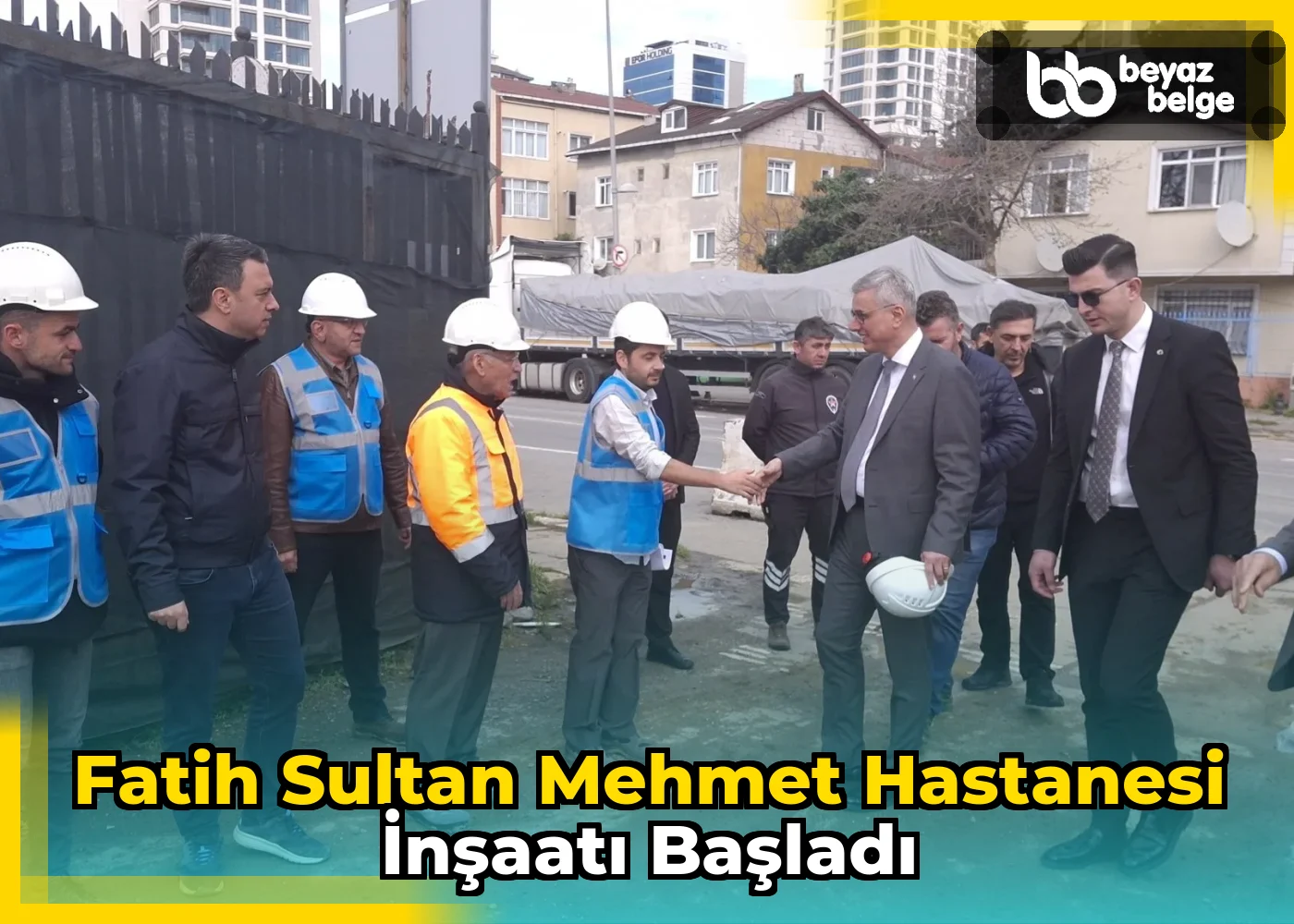 Fatih Sultan Mehmet Hastanesi İnşaatı Başladı