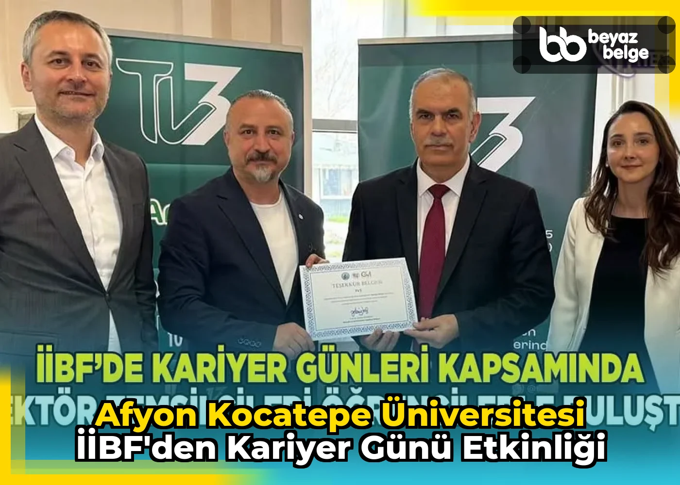 Afyon Kocatepe Üniversitesi İİBF'den Kariyer Günü Etkinliği