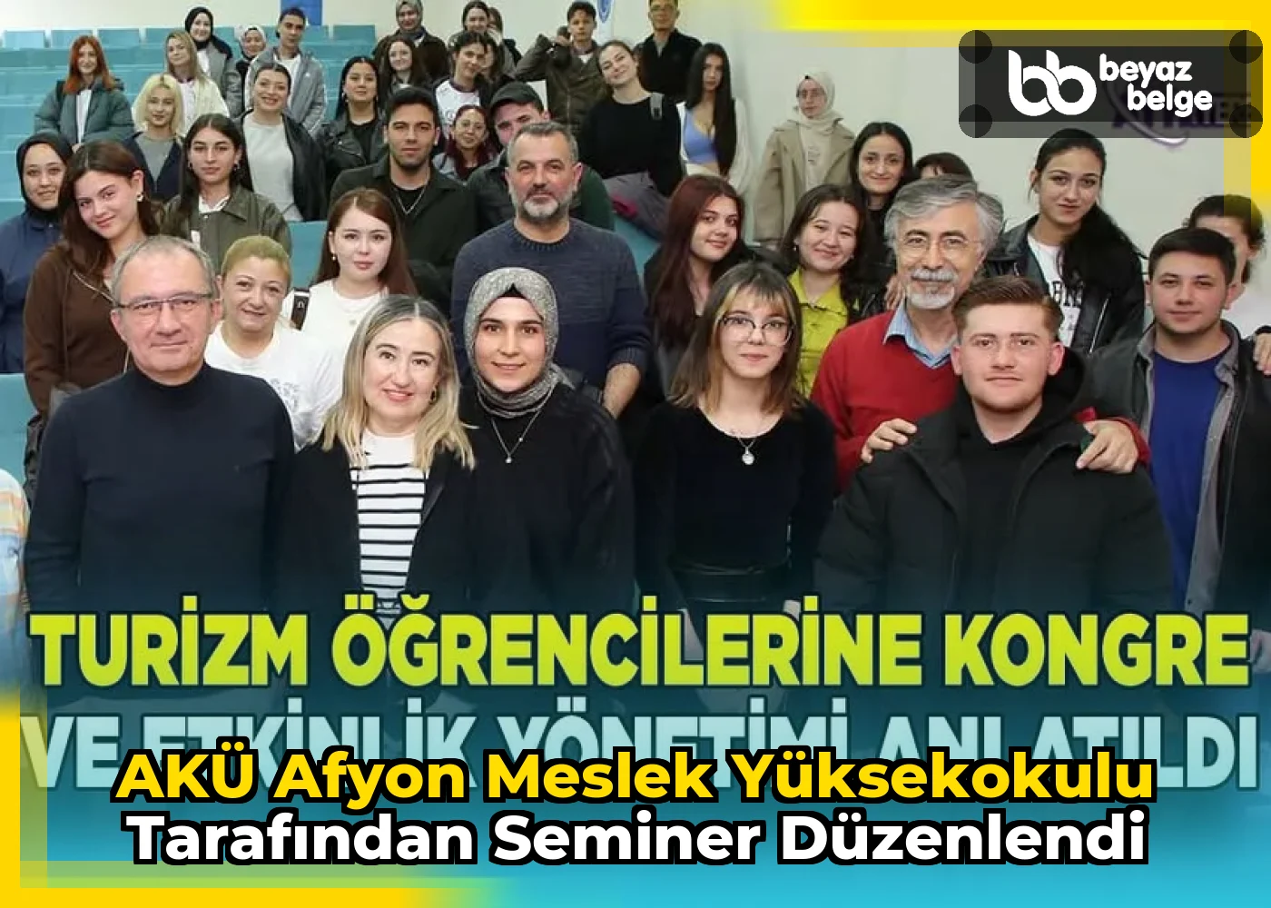 AKÜ Afyon Meslek Yüksekokulu Tarafından Seminer Düzenlendi