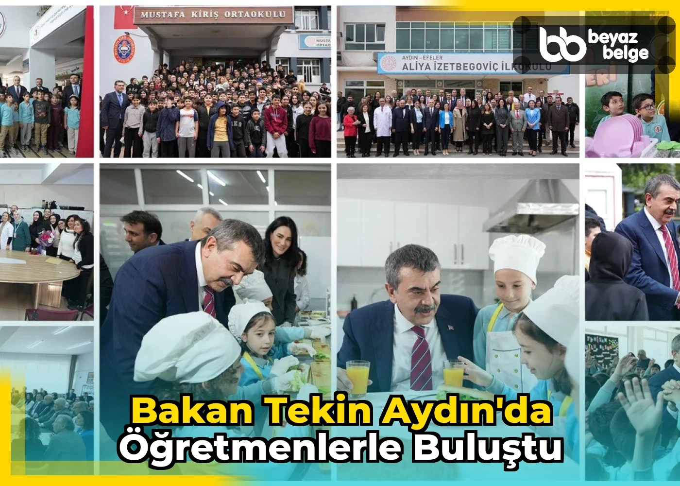 Bakan Tekin Aydın'da Öğretmenlerle Buluştu