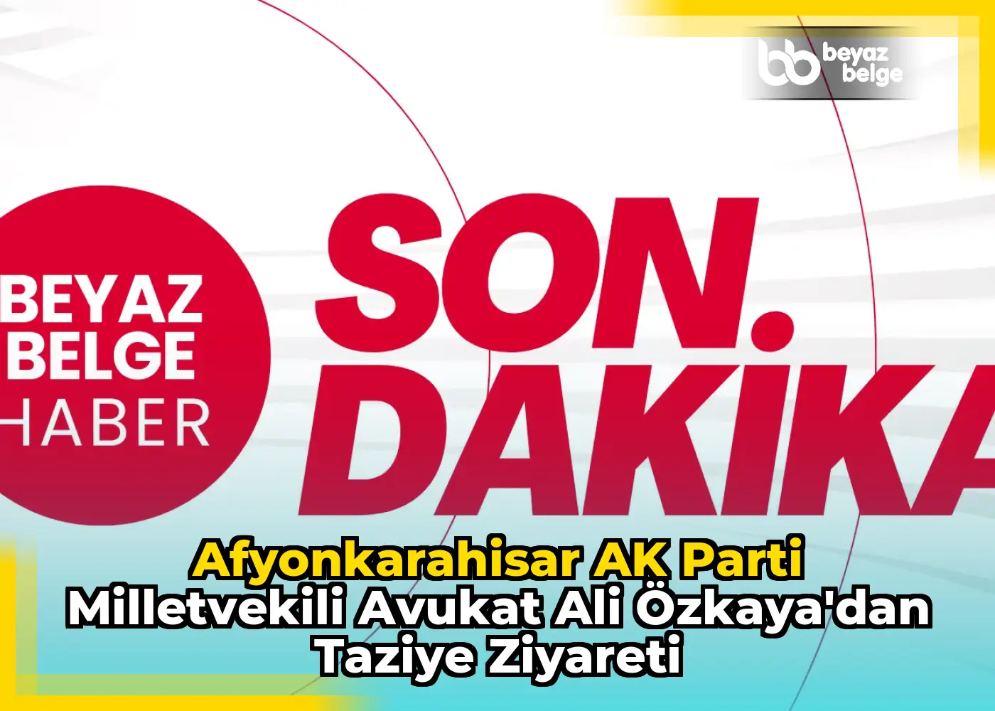 Afyonkarahisar AK Parti Milletvekili Avukat Ali Özkaya'dan Taziye Ziyareti