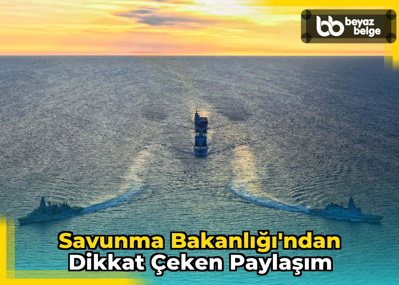 Savunma Bakanlığı'ndan dikkat çeken paylaşım