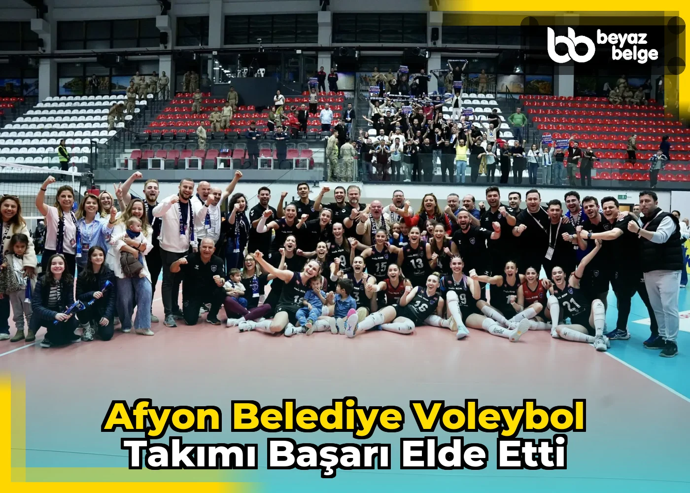 Afyon Belediye Voleybol Takımı Başarı Elde Etti