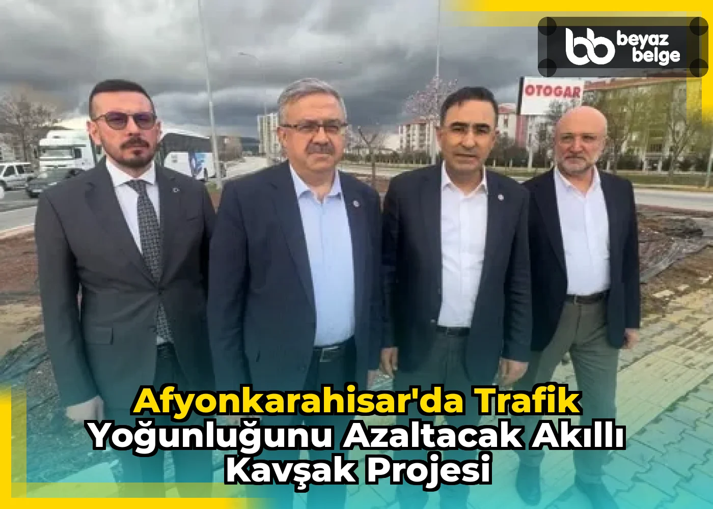 Afyonkarahisar'da Trafik Yoğunluğunu Azaltacak Akıllı Kavşak Projesi