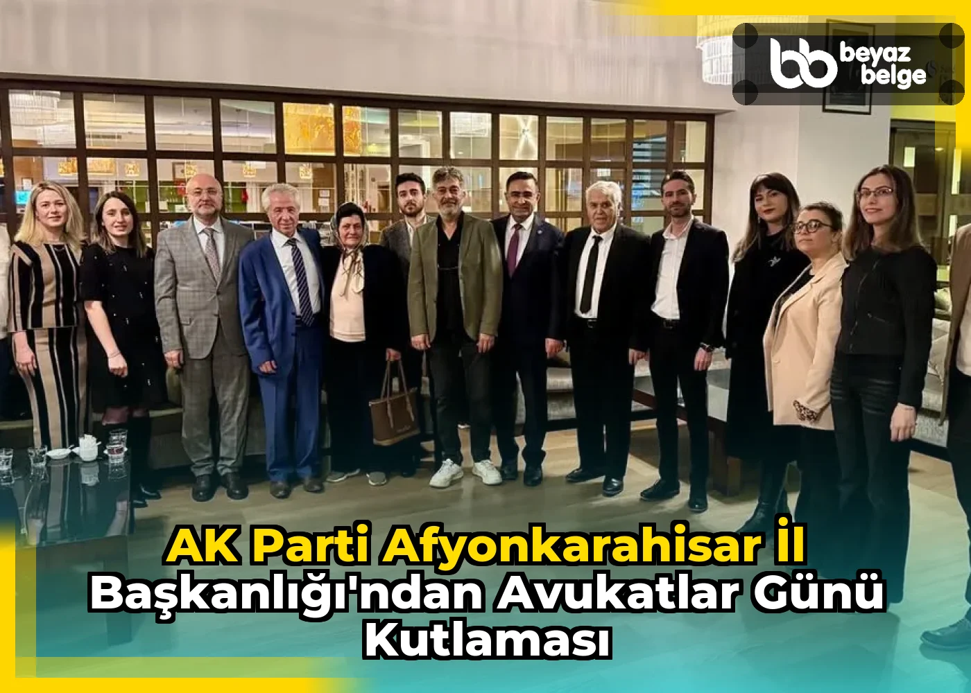 AK Parti Afyonkarahisar İl Başkanlığı'ndan Avukatlar Günü Kutlaması