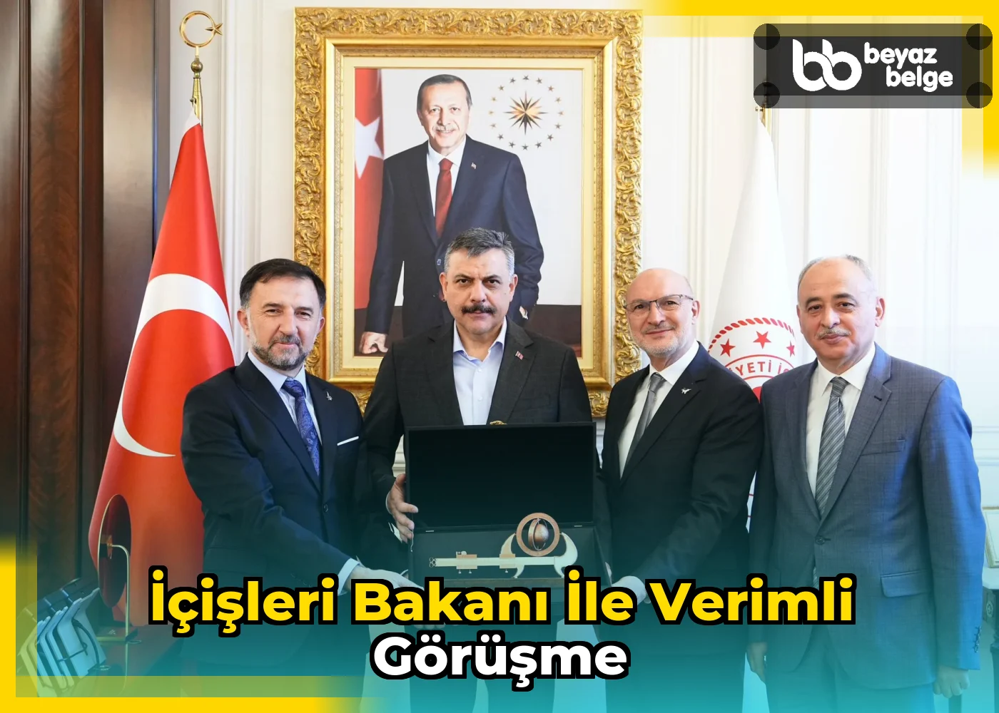 İçişleri Bakanı ile Verimli Görüşme