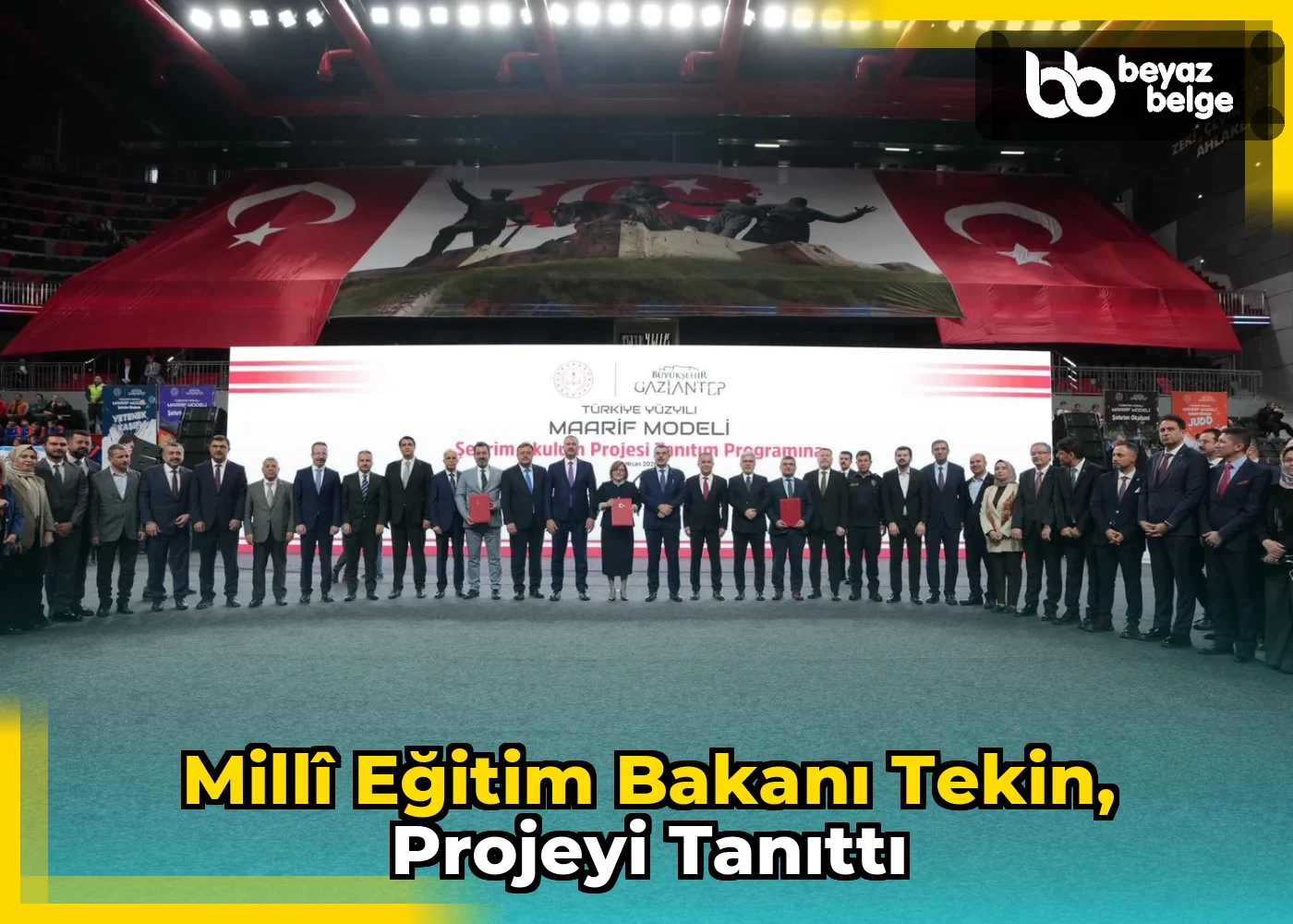Millî Eğitim Bakanı Tekin, Projeyi Tanıttı
