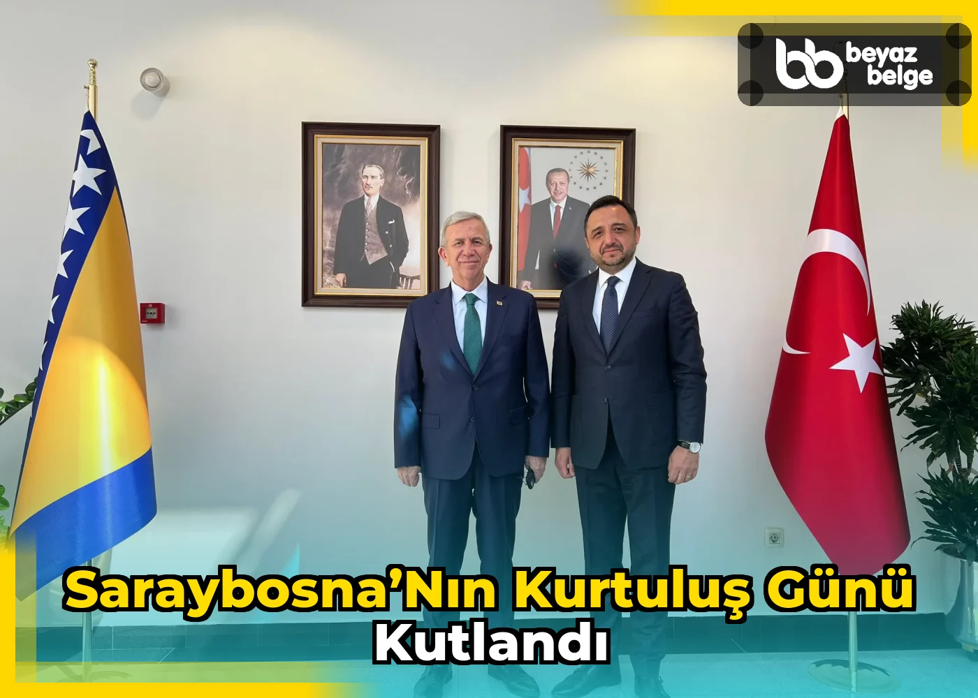 Saraybosna’nın kurtuluş günü kutlandı