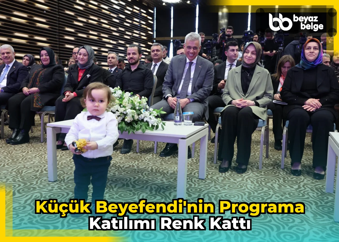 Küçük Beyefendi'nin Programa Katılımı Renk Kattı