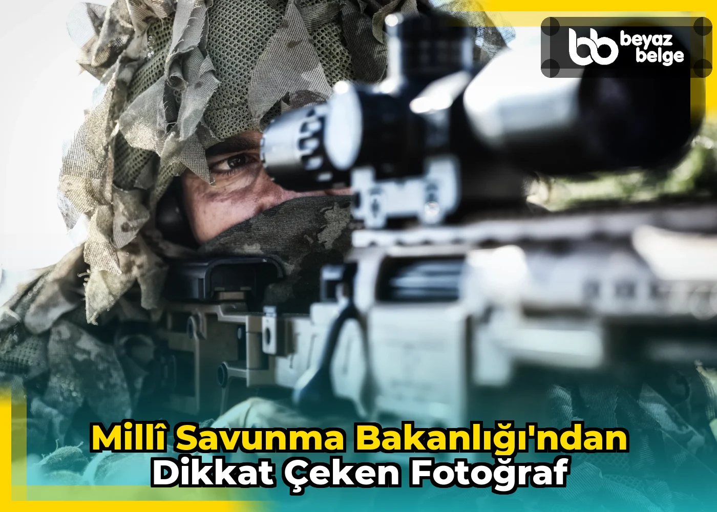 Millî Savunma Bakanlığı'ndan dikkat çeken fotoğraf