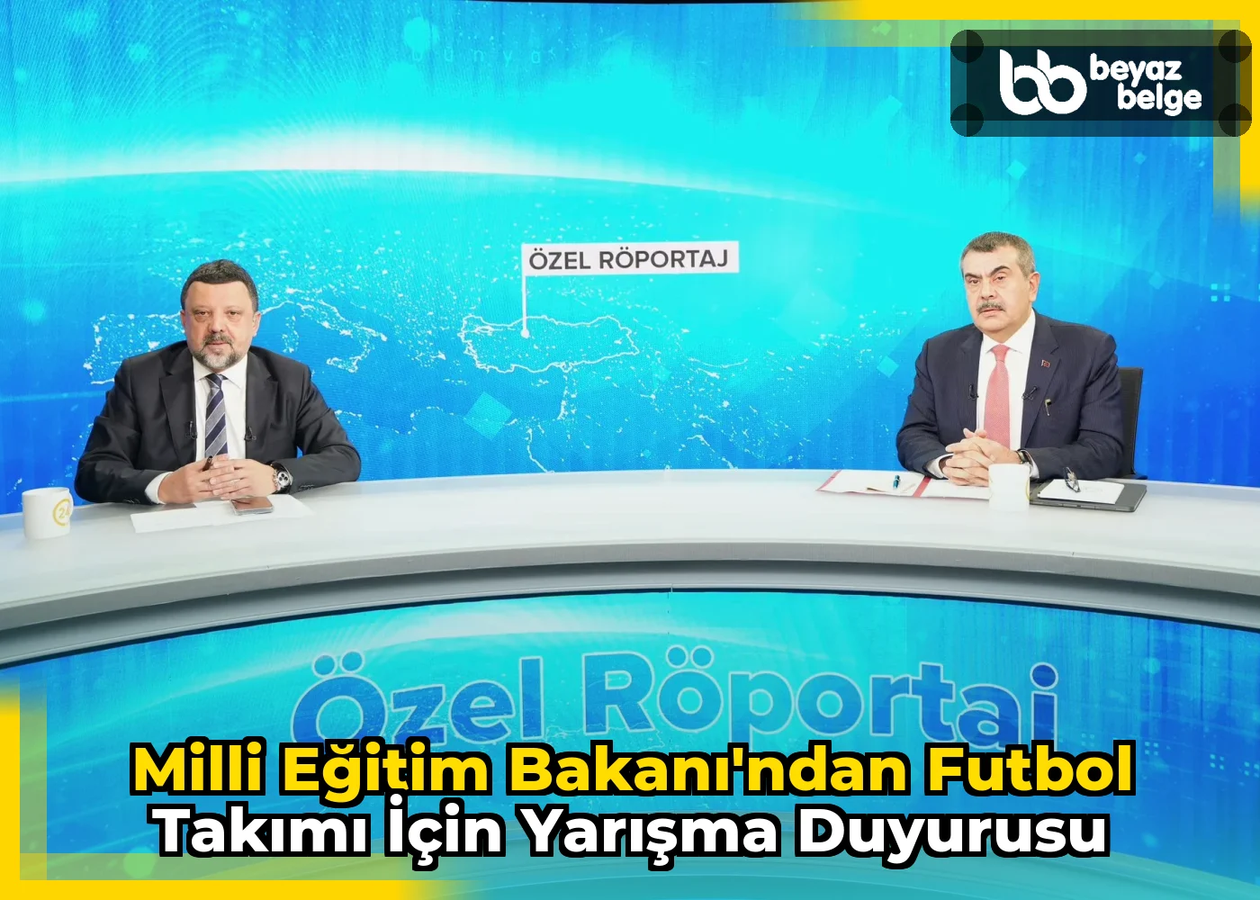 Milli Eğitim Bakanı'ndan Futbol Takımı için Yarışma Duyurusu