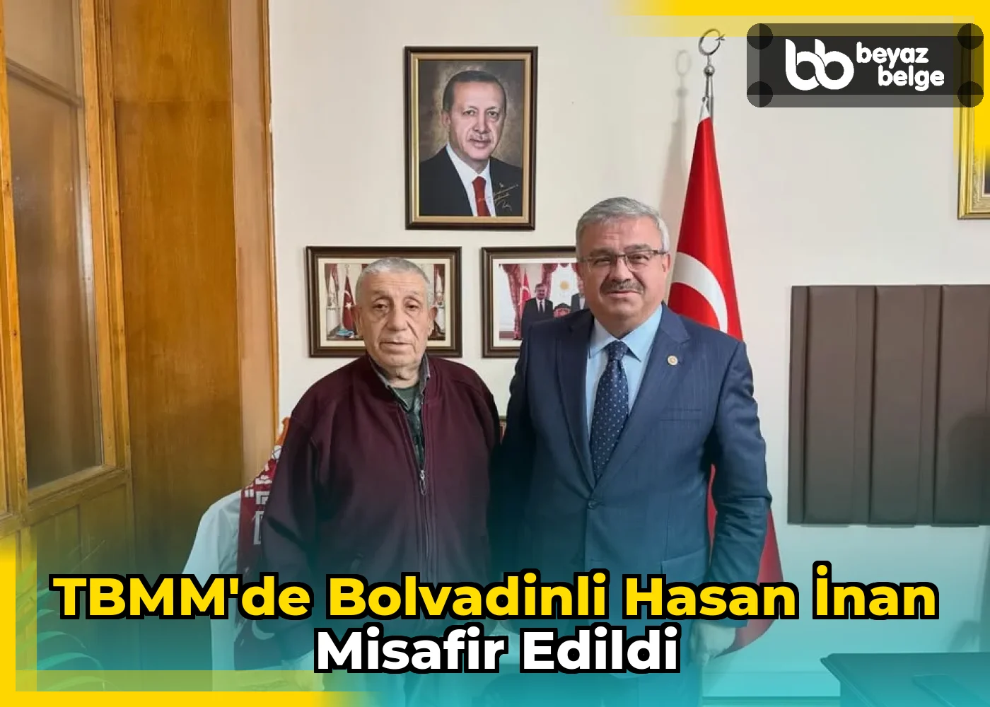 TBMM'de Bolvadinli Hasan İnan Misafir Edildi