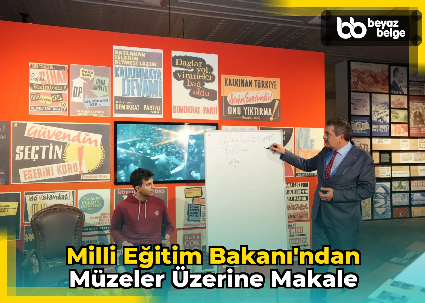 Milli Eğitim Bakanı'ndan Müzeler Üzerine Makale