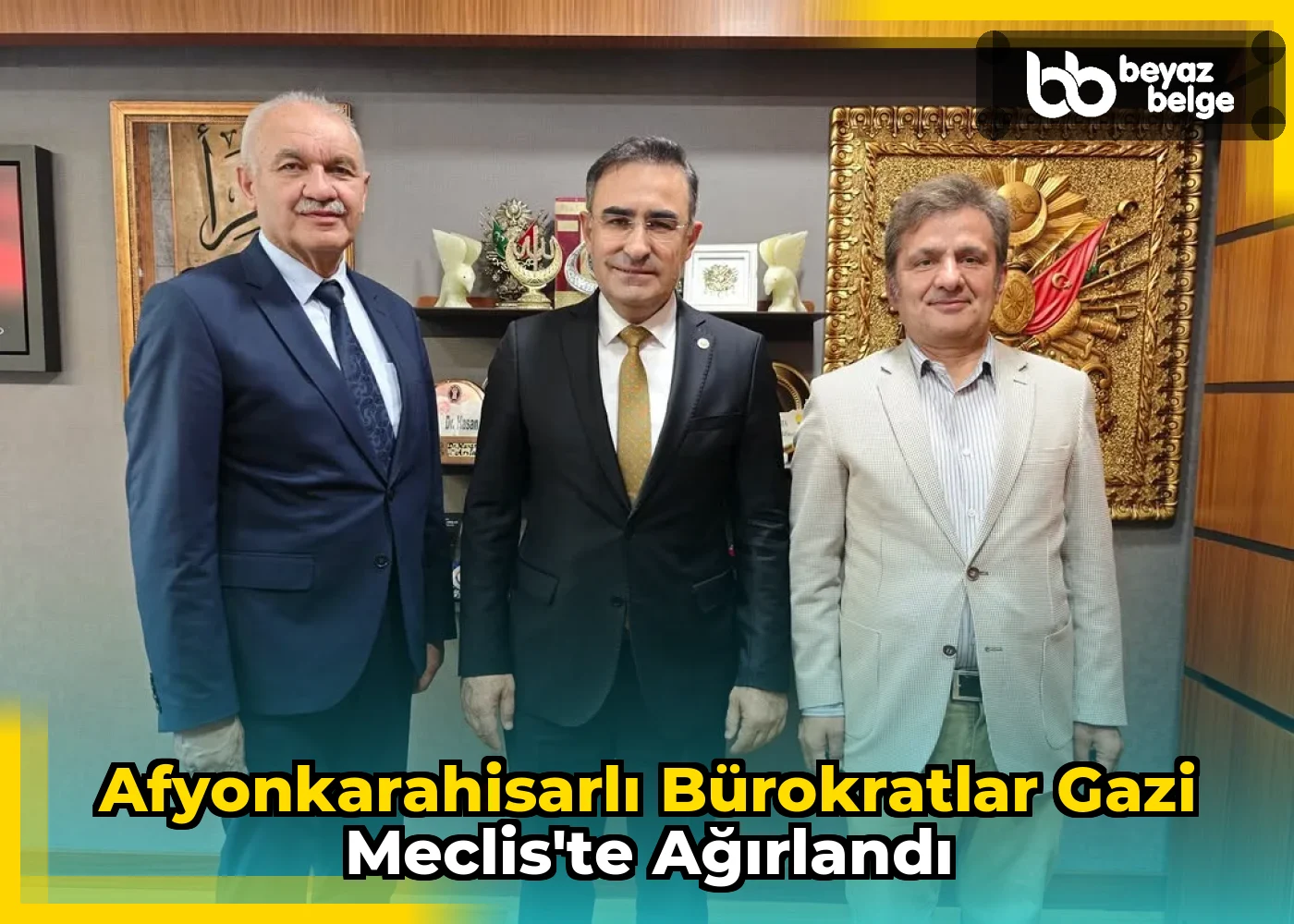 Afyonkarahisarlı Bürokratlar Gazi Meclis'te Ağırlandı