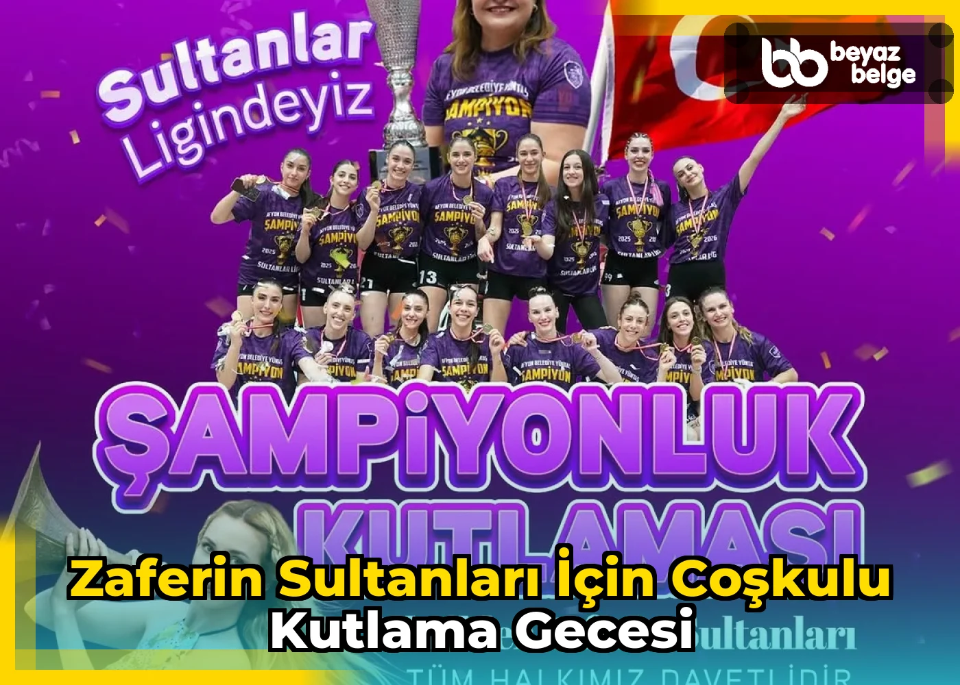 Zaferin Sultanları İçin Coşkulu Kutlama Gecesi