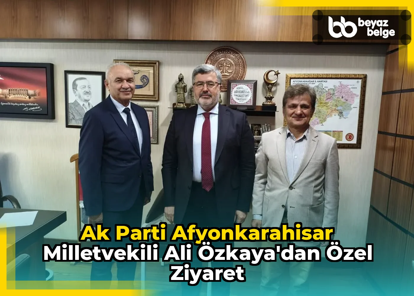 Ak Parti Afyonkarahisar Milletvekili Ali Özkaya'dan Özel Ziyaret