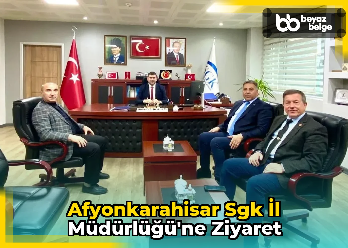 Afyonkarahisar Sgk İl Müdürlüğü'ne Ziyaret