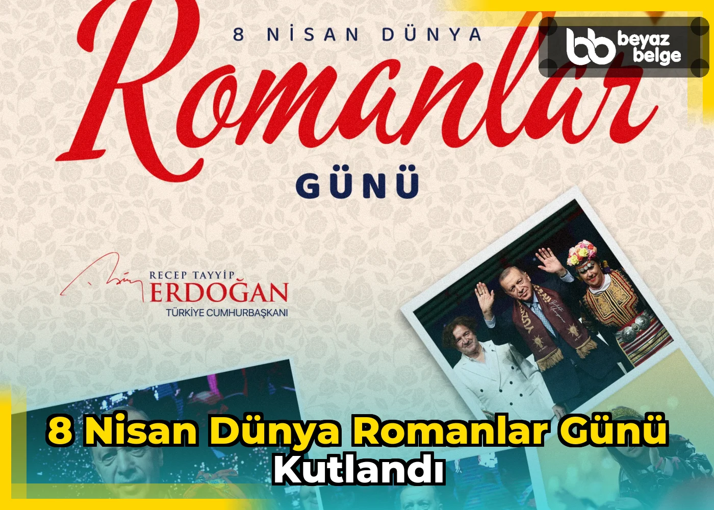 8 Nisan Dünya Romanlar Günü Kutlandı