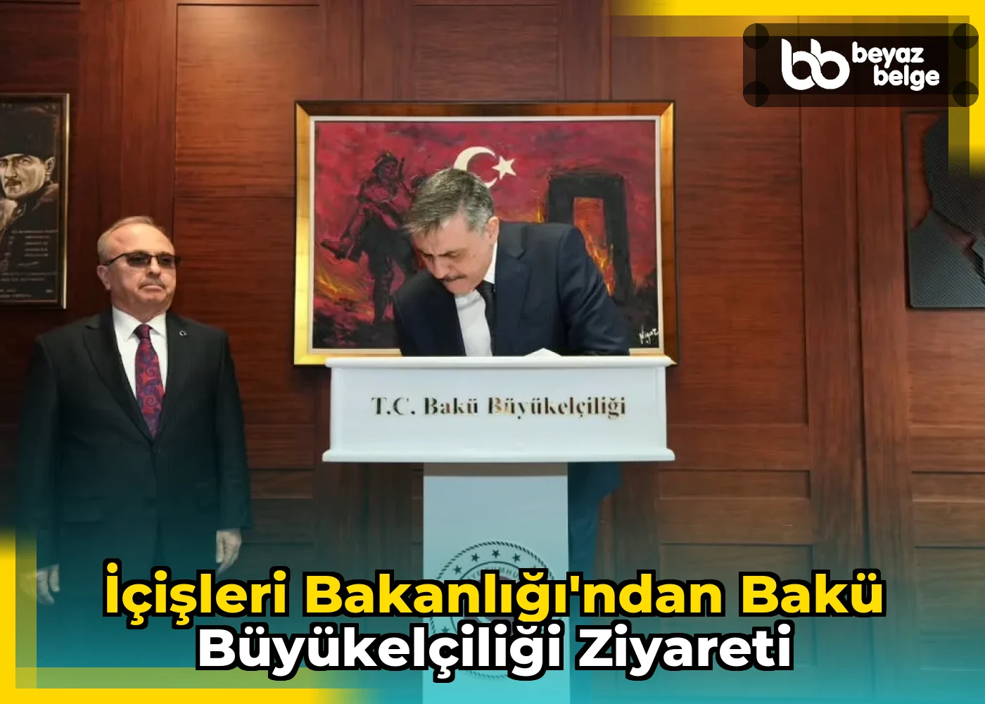 İçişleri Bakanlığı'ndan Bakü Büyükelçiliği Ziyareti