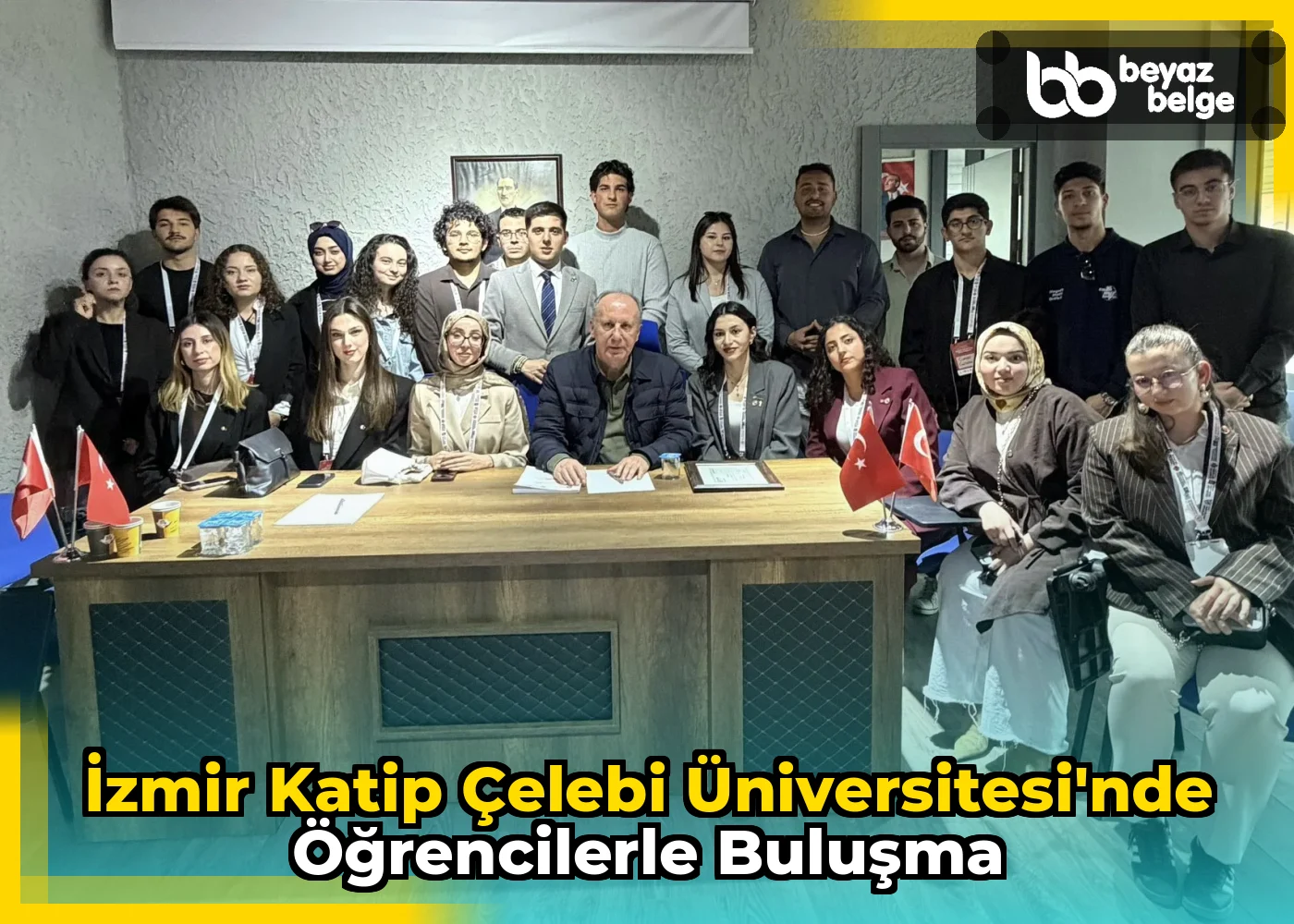 İzmir Katip Çelebi Üniversitesi'nde Öğrencilerle Buluşma