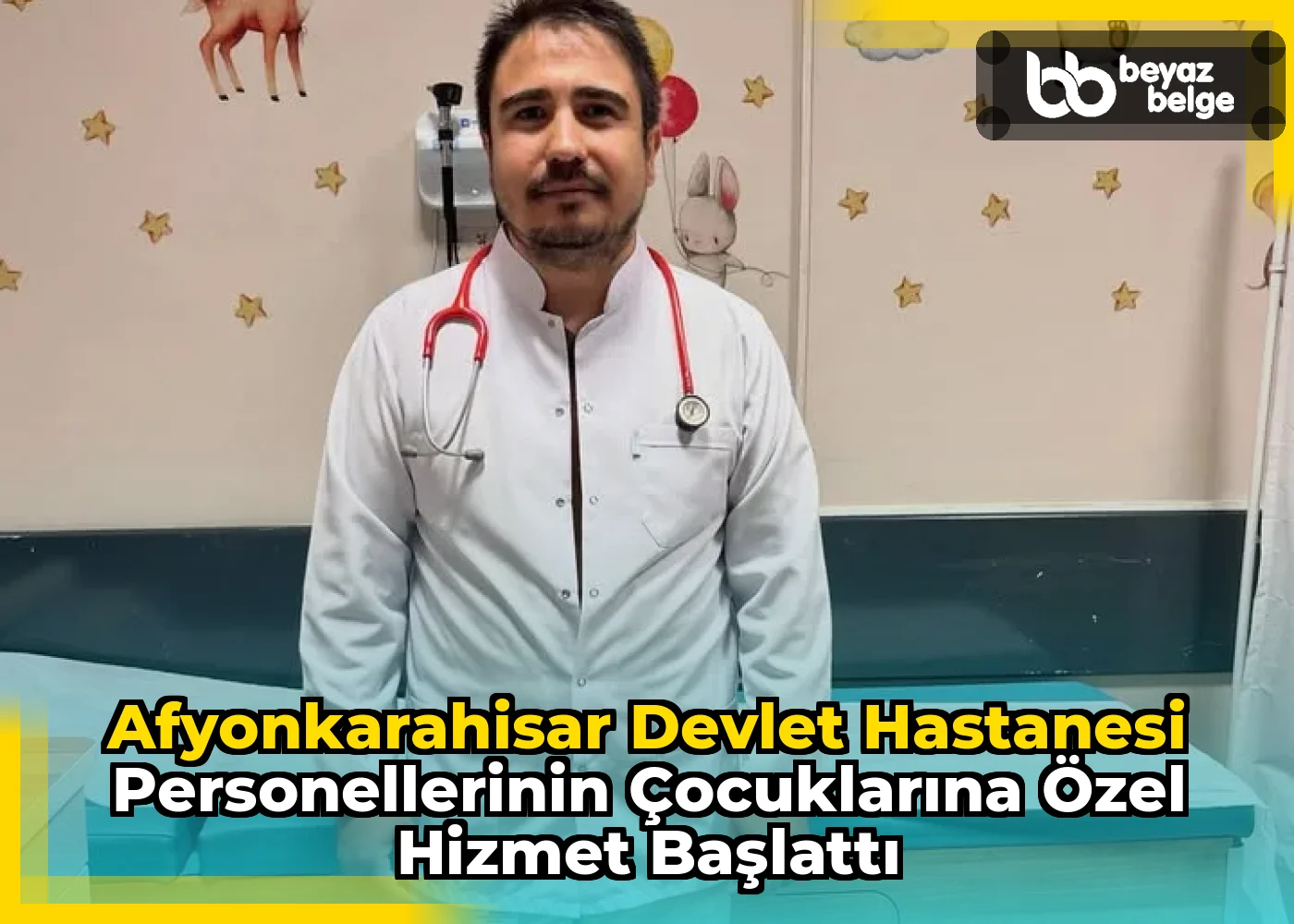 Afyonkarahisar Devlet Hastanesi Personellerinin Çocuklarına Özel Hizmet Başlattı